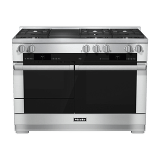 Miele - 48" Dual Fuel Range w/ Grill - Natural Gas - HR1955-2DFGRG Showroom Display