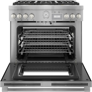 Thermador - 36 inch Freestanding Gas Smart Range with 6 Sealed Burners - PRG366WG