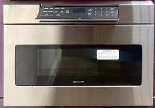 Sharp - 24 Inch Microwave Drawer with Easy Touch™, Hidden Control Panel - SMD2470ASY