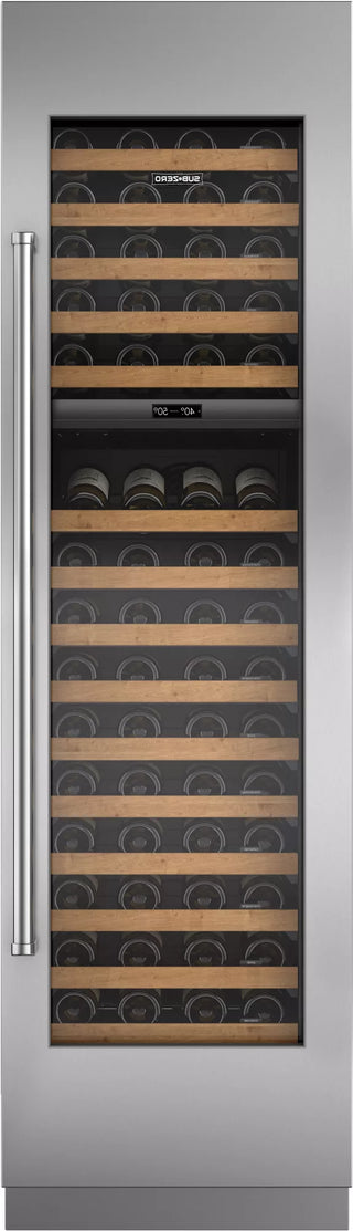 Sub-Zero - 24 Inch Smart Wine Storage with 102-Bottle Capacity - IW-24-RH