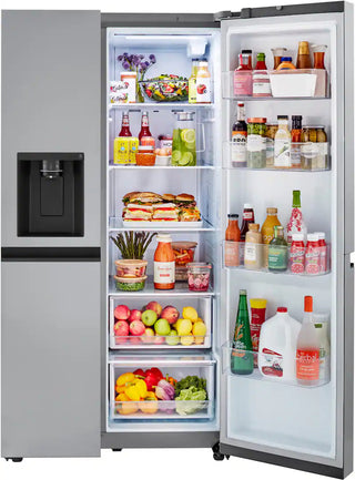 LG 23 Cu. Ft. Counter Depth Side-by-Side Refrigerator LRSXC2306S