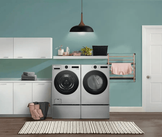 LG 27" Smart Front Load Washer WM5500HVE (Open Box)