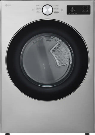 LG DLGX5801V 7.4 Cu. Ft. Ultra Large Capacity Smart Gas Dryer with TurboSteam in Graphite Steel - Stock 