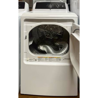 GE - 27 inch Gas Dryer with 6.2 Cu. Ft. Capacity, 3 Dry Cycle - GTX52GASPWB