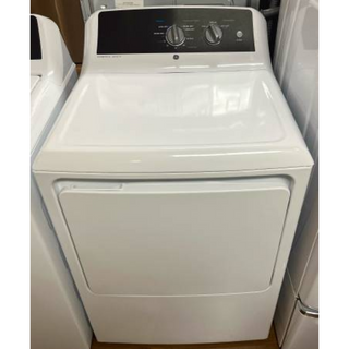 GE - 27 inch Gas Dryer with 6.2 Cu. Ft. Capacity, 3 Dry Cycle - GTX52GASPWB