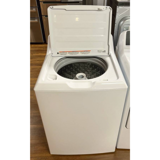 GE - 27" Top Load Washer with 4.2 cu. ft. Capacity, 7 Wash Cycles - GTW525ACPWB