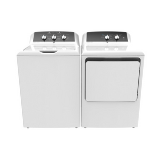 GE - 27" Top Load Washer with 4.2 cu. ft. Capacity, 7 Wash Cycles - GTW525ACPWB