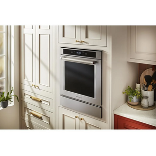 KitchenAid - 24 inch Single Convection Smart Electric Wall Oven - KOSC504PPS