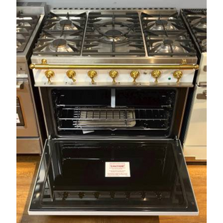 La Cornue -36" Freestanding Dual Fuel Range with 5 Sealed Burners - C9WF