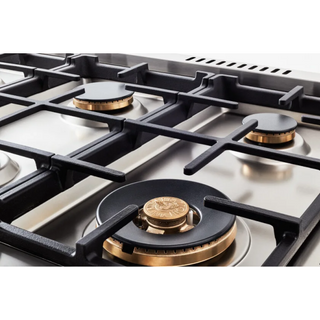 Bertazzoni - 36 Inch Freestanding Professional Gas Range - PROF366GASROT