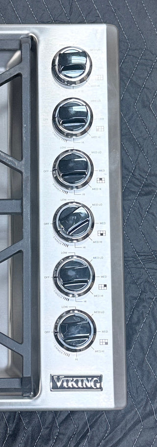 Viking VGSU53616BSS 36-inch Professional 5 Series Gas Cooktop, Knobs - Open Box | Appliance Key