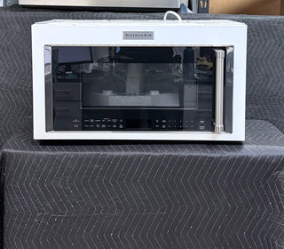 Whirlpool KMHC319EWH 1.9 cu. ft. Over-the-Range Convection Microwave, Front View - Open Box | Appliance Key