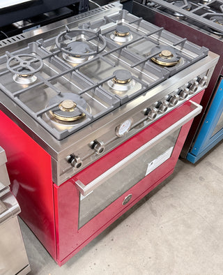Bertazzoni PROF366GASROT 36-inch Professional Series Gas Range | Open Box Side view