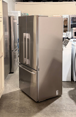 Fisher & Paykel RF170ADX4N 32-inch bottom-freezer refrigerator stainless steel, side view