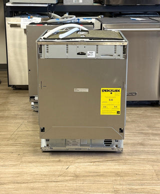 Open box Miele G7591SCVI 24-inch fully integrated dishwasher panel ready - Front view