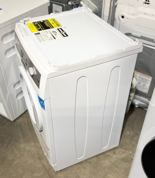 Blomberg WM77120 24-inch washer white, Side View Angle, Open Box