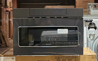 Sharp SMD2470AH 24-inch microwave drawer stainless steel, front view