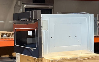 Sharp SMD2470AH 24-inch microwave drawer stainless steel, side view 