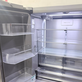 LG STUDIO SRFB27S3 36 inch Counter Depth French Door Refrigerator - Open Box, interior view