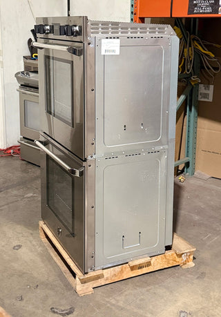 Open Box Bertazzoni MASFD30XV Double Wall Oven Stainless Steel – Side View