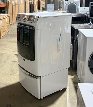 Open Box Maytag MHW8630HW Washer White - Side View