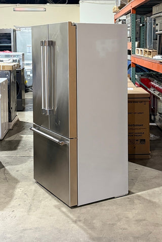 36 Inch Freestanding French Door Smart Refrigerator - Stainless steel, Right side view