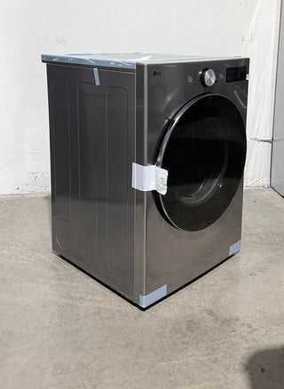 LG DLGX5801V 7.4 Cu. Ft. Ultra Large Capacity Smart Gas Dryer, Open Box, side view
