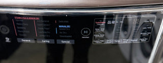 LG DLEX9500K 29 inch Electric Steam Dryer, Control Panel, Open Box