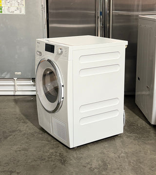 Miele TXI680WP 24 inch Heat Pump Dryer - white, Open Box single angle view
