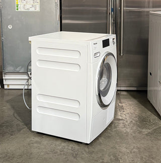 Miele TXI680WP 24 inch Heat Pump Dryer - white, Open Box single angle view