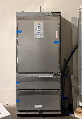 Open box Thermador T36IB100SP 36-inch built-in refrigerator column stainless steel – Front view