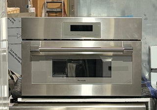 Open Box Thermador MB30WP 30 Inch Built-In Microwave Stainless Steel – Front View