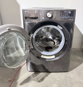 LG WM4000HBA 27 inch Front Load Washer - Open Box, interior vew