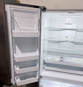 Fisher & Paykel RF201ADX5 N 36" 20.1 Cu. Ft. French Door Refrigerator Freezer in Stainless Steel - Open Box, interior door view