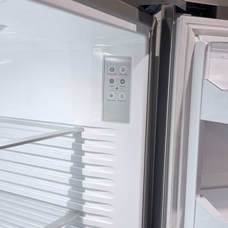 Fisher & Paykel RF201ADX5 N 36" 20.1 Cu. Ft. French Door Refrigerator Freezer in Stainless Steel - Open Box, control panel