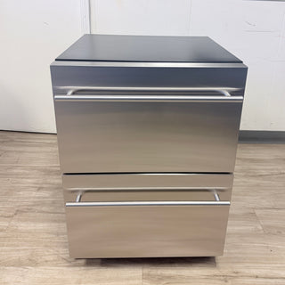Zephyr PRRD24C1AS 24 inch Single Zone Refrigerator Drawers - Open Box, front view
