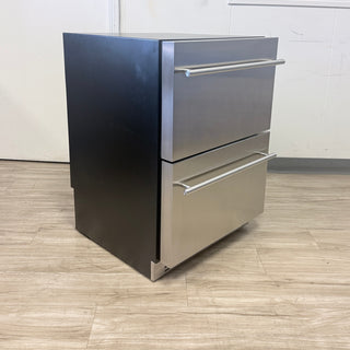 Zephyr PRRD24C1AS 24 inch Single Zone Refrigerator Drawers - Open Box, side view