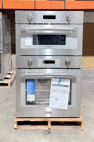 Thermador PODMC301W 30 inch Professional Combination Oven - Open Box, front view 