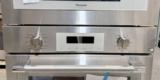 Thermador PODMC301W 30 inch Professional Combination Oven - Open Box, bottom control panel 