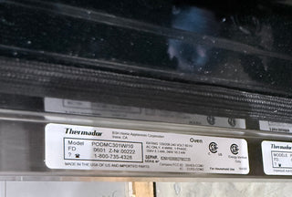 Thermador PODMC301W 30 inch Professional Combination Oven - Open Box, serial number