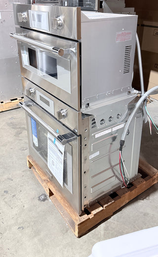 Thermador PODMC301W 30 inch Professional Combination Oven - Open Box, side corner view