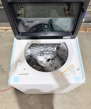 LG WT8600CW 27 inch Top Load Washer with TurboWash3D - Open Box, interior view