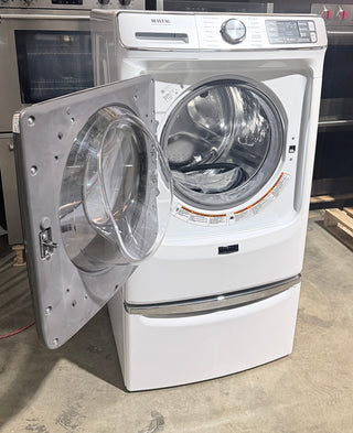 Maytag MHW8630HW 27 inch Front Load Washer with Pedestal - Open Box, interior view