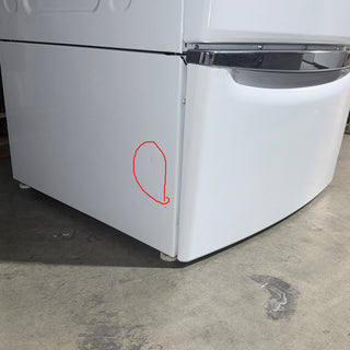 Maytag MHW8630HW 27 inch Front Load Washer with Pedestal - Open Box, pedestal