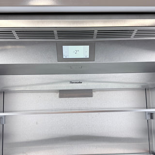 Thermador T36IF905SP 36 inch Freedom Series Built-In Freezer Column (Panel Ready) - Open Box, control panel screen interior view