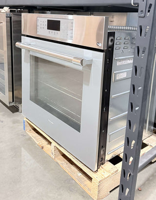 Thermador ME301YP 30" Masterpiece Single Wall Oven in Stainless Steel - Open Box, side view 