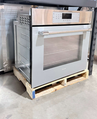 Thermador ME301YP 30" Masterpiece Single Wall Oven in Stainless Steel - Open Box, side view 