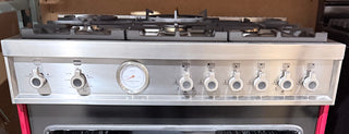 Bertazzoni PROF366GASROT 36 inch Professional Gas Range - Open Box, gas knobs