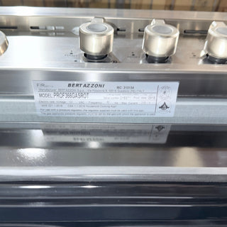Bertazzoni PROF366GASROT 36 inch Professional Gas Range - Open Box