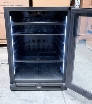 Zephyr PRB24C01CPG 24 inch Beverage Center (Panel Ready) - Open Box, interior view